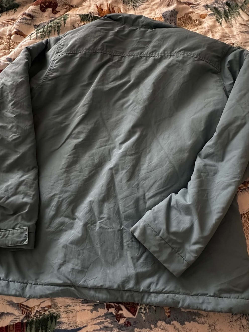 L.L. Bean Light Blue Women's Lightweight Zip Jacket - Picture 8 of 14